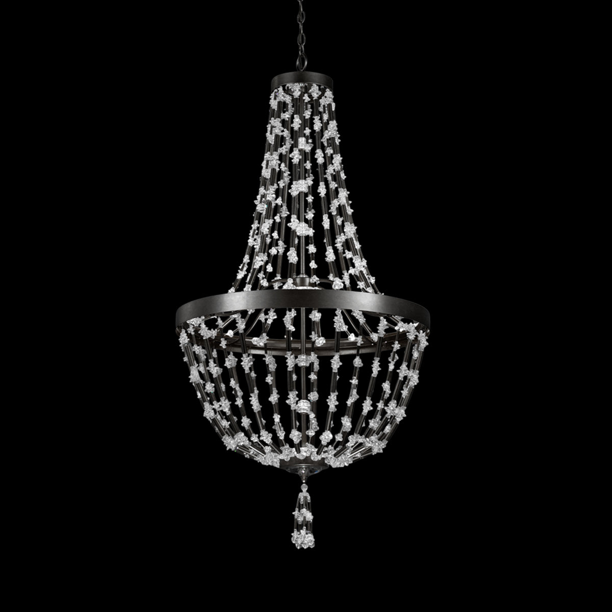 Crystal Jewellery-Inspired LED Pendant Light