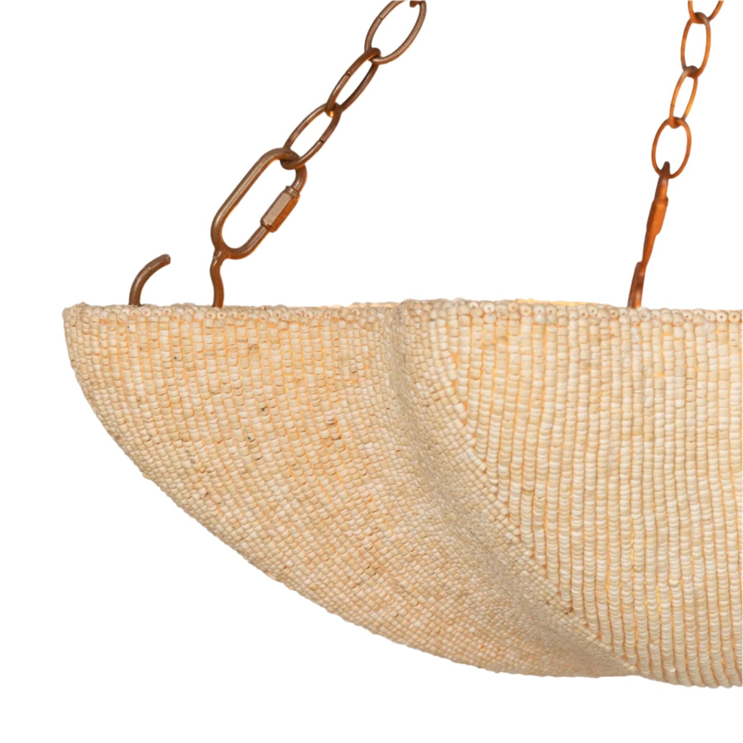Gold Sculptural Statement Chandelier