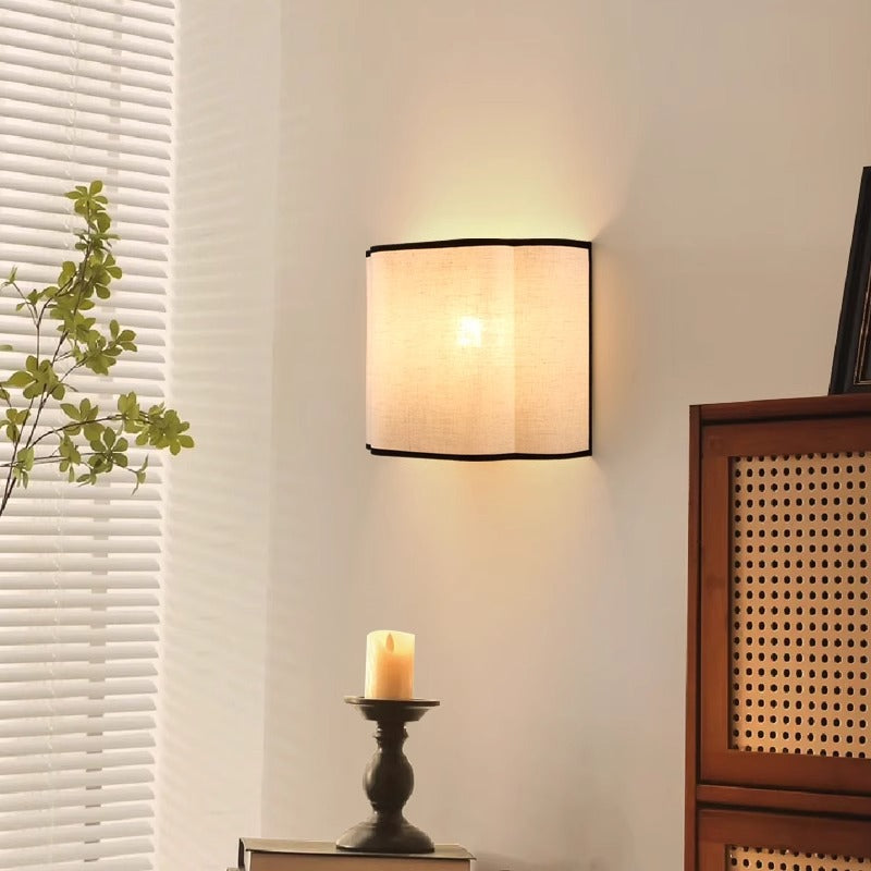 25cm Linen Wabi-Sabi Wall Light