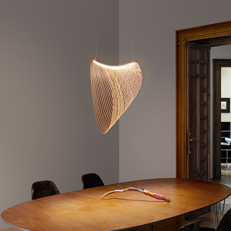 45cm Minimalist Woodcraft Ceiling Light / Neutral Light / Diameter 45cm / 110V