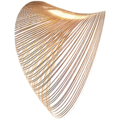 45cm Minimalist Woodcraft Ceiling Light