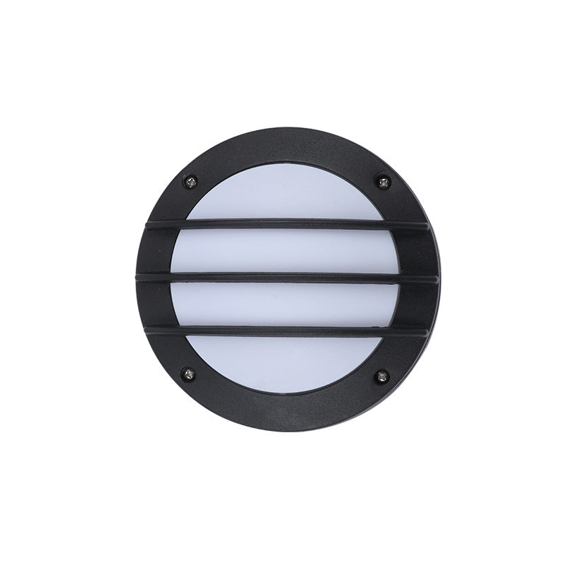 Compact Geometric LED Wall Light / Type E 220 X75mm