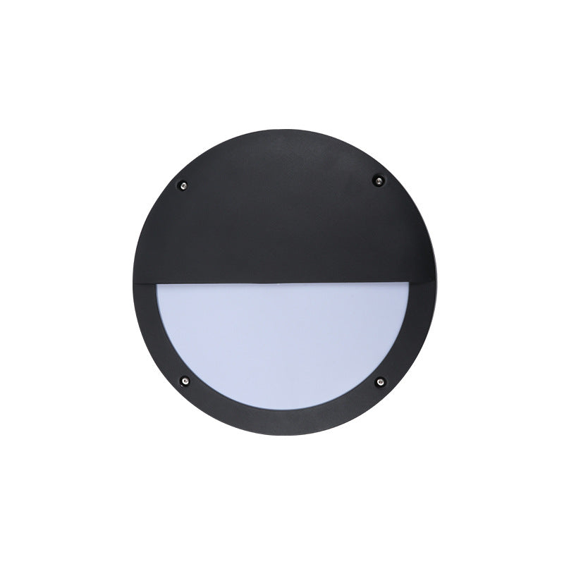 Compact Geometric LED Wall Light / Type C 220 X75mm