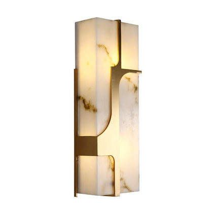 Copper and Marble Postmodern Wall Light