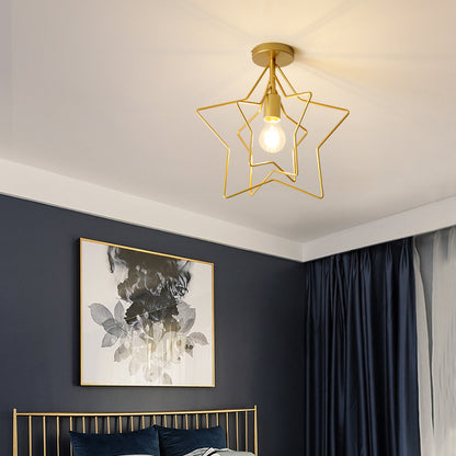 Five-Point Star Nordic Ceiling Light