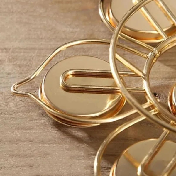 Gold Lotus Tea Light Holder