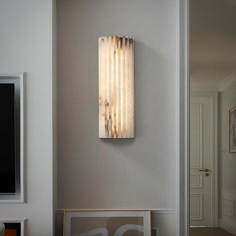 Light-Luxury Marble Wall Light / Warm Light / Large Size