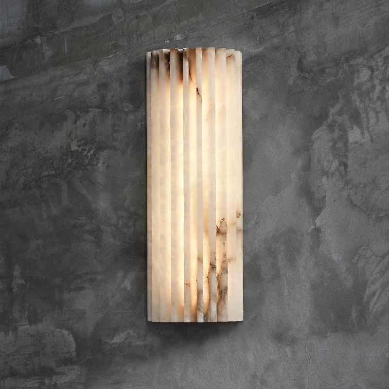 Light-Luxury Marble Wall Light / Warm Light / Small Size