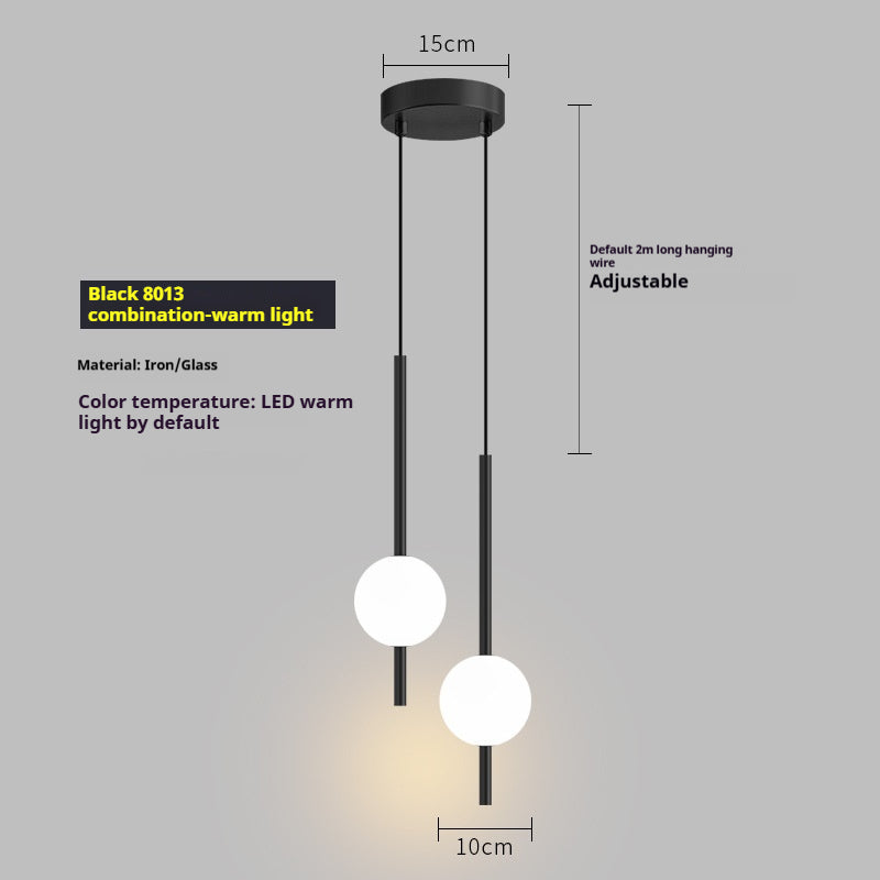 Warm-Light Globe Pendant Light