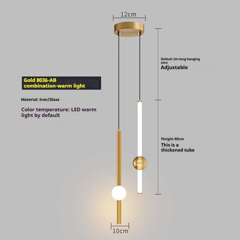 Warm-Light Globe Pendant Light