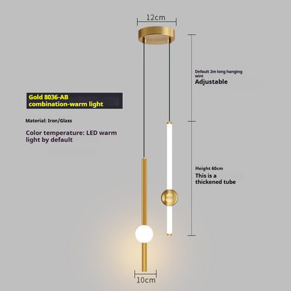 Warm-Light Globe Pendant Light